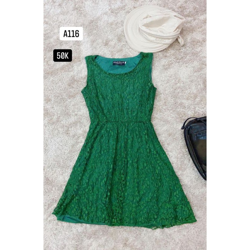 đầm xòe tôn dáng size M. A116