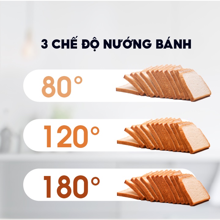 Máy làm bánh mì tự động Gevi GEBMA333-V đa năng 12 chế độ tự động, máy nướng bánh tại nhà - Bảo hành 1 năm