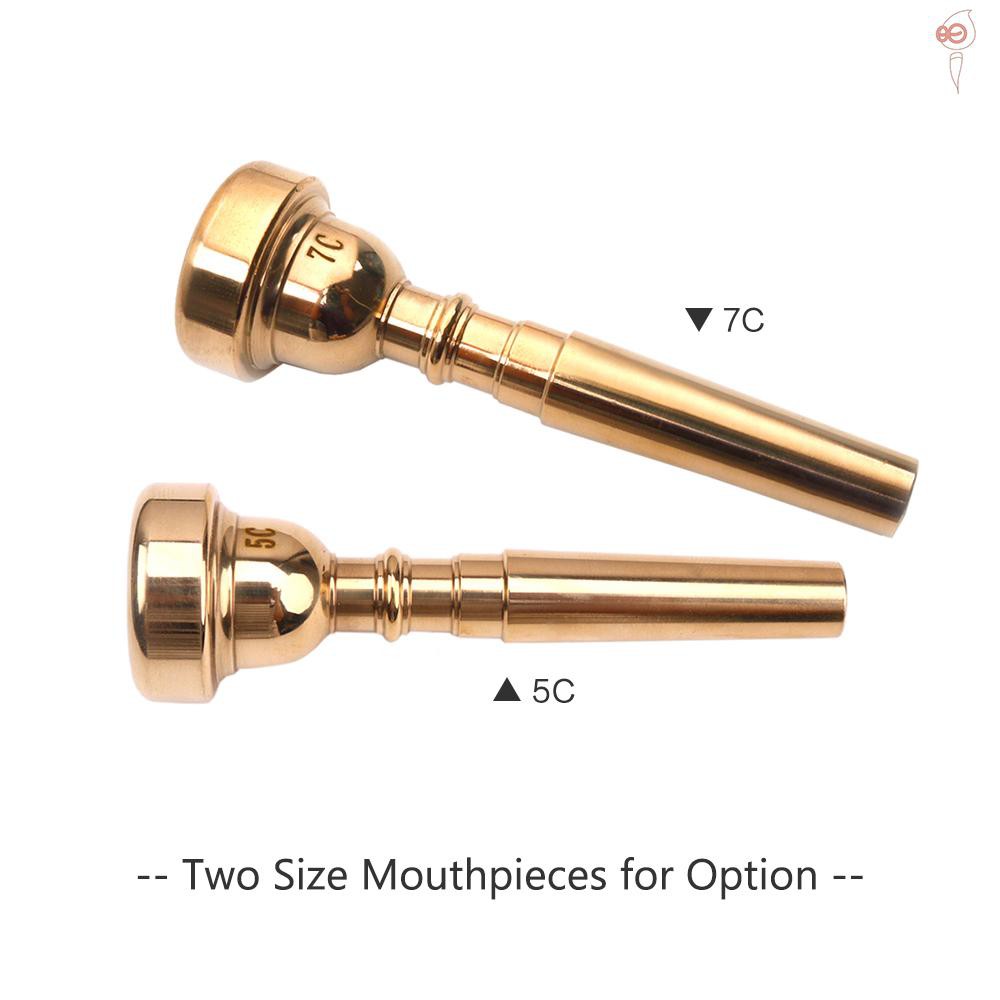 Ống Thổi Kèn Trumpet Mạ Vàng 7c