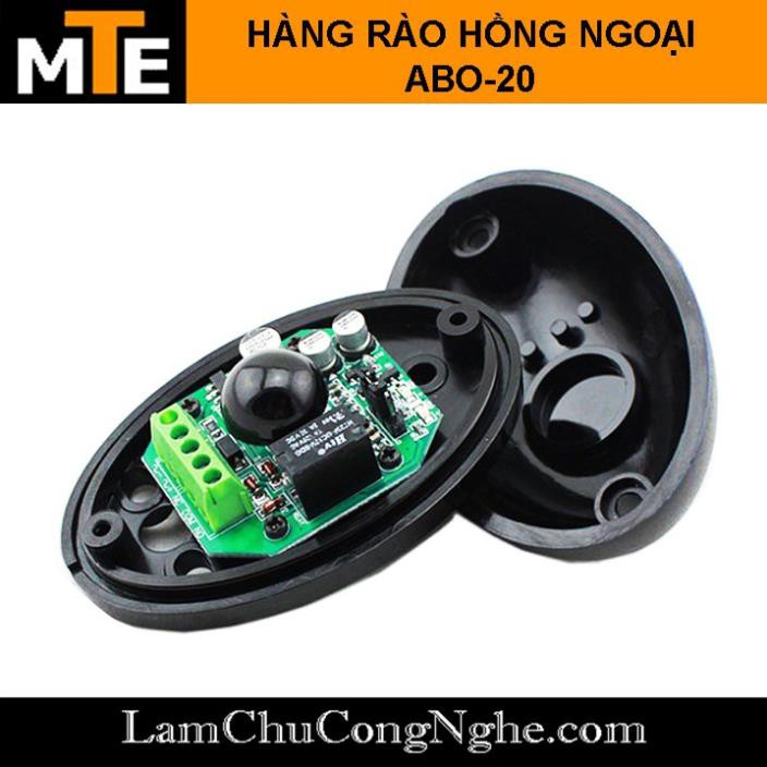 Mới! CẢM BIẾN HÀNG RÀO HỒNG NGOẠI ABO-20