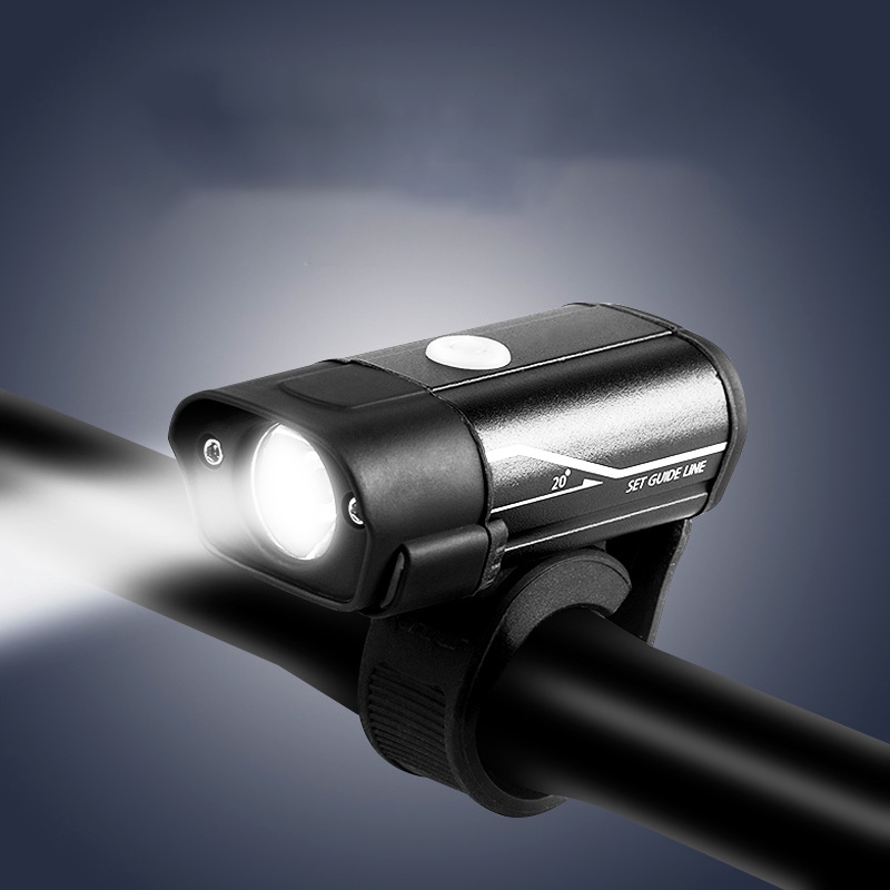 Đèn pha MOSOWORLD 350 Lumen USB 5 chế độ không thấm nước có thể sạc lại chuyên dụng cho xe đạp