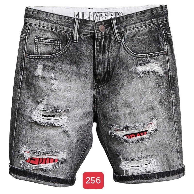 Quần Short Nam Chất Jean Co Giãn, Quần Sọt Nam Màu xám nhạt, Quần Đùi Nam thời trang cao cấp MuradFashion NT531