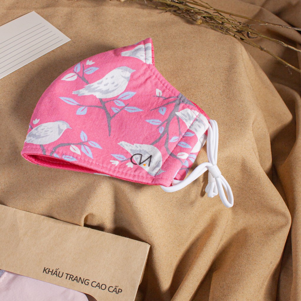 Khẩu Trang Én Xuân Duy Ngọc Cao Cấp - BST Cảm Hứng Mùa Xuân, hàng chính hãng, chất liệu vải linen  (9615) | BigBuy360 - bigbuy360.vn