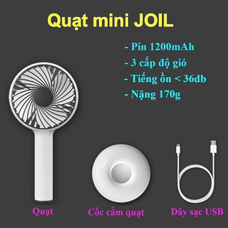 Quạt Cầm Tay Mini JOIL 3 cấp độ gió