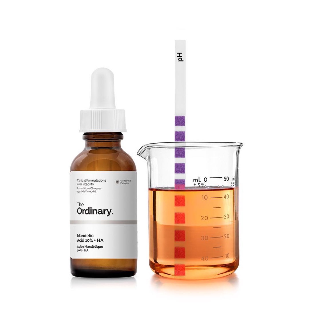 [Auth- Full Bill]Sáng da  The Ordinary Mandelic Acid 10% + HA - Serum tẩy da chết hoá học The Ordinary