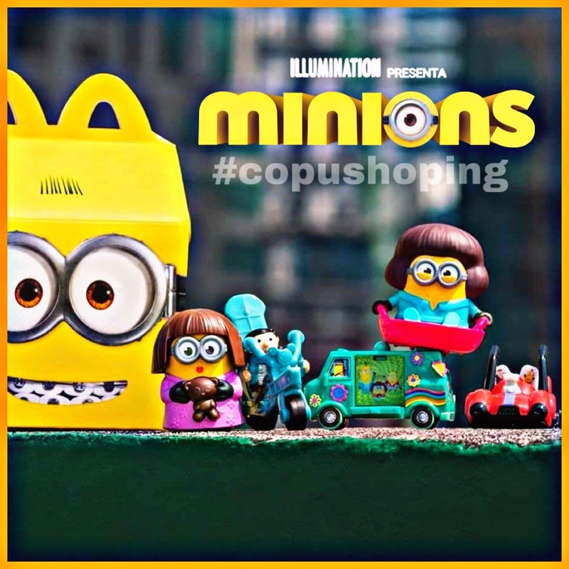 Mô hình đồ chơi Minions mc donald mcdonald sự trỗi dậy của Gru
