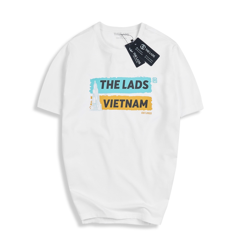 Áo thun The Lads Landmark Logo Regular fit chất liệu cotton dày dặn thoáng mát