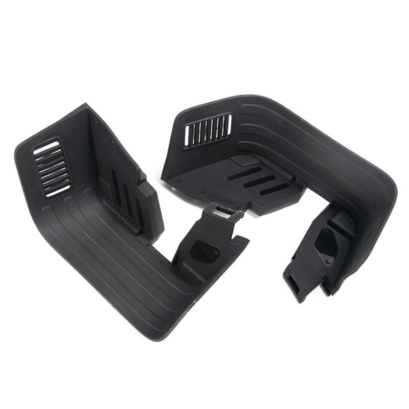 FENDER Tấm Chắn Bùn Trước Và Sau Bằng Nhựa Màu Đen Cho Xe Điều Khiển Từ Xa Axial SCX10 II 90046 90047 1 / 10