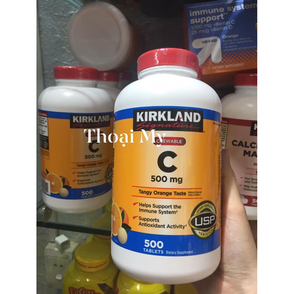 viên ngậm bổ sung Vitamin C