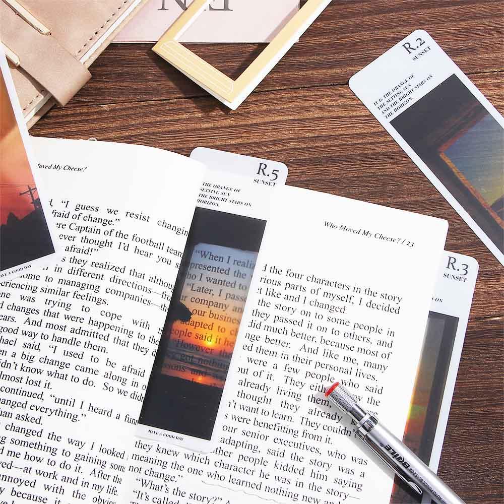 Augustina Giá Đỡ Giấy Ghi Chú Đọc Sách Nhám Cho Học Sinh / Văn Phòng Phẩm Ngoài Cửa Sổ