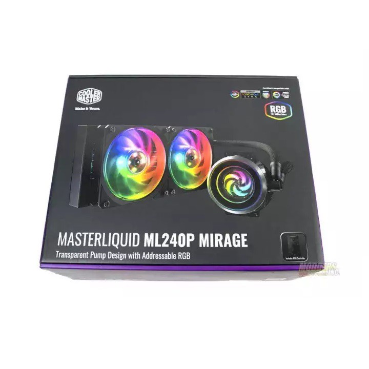 Tản nhiệt nước Cooler Master MasterLiquid ML240P Mirage RGB