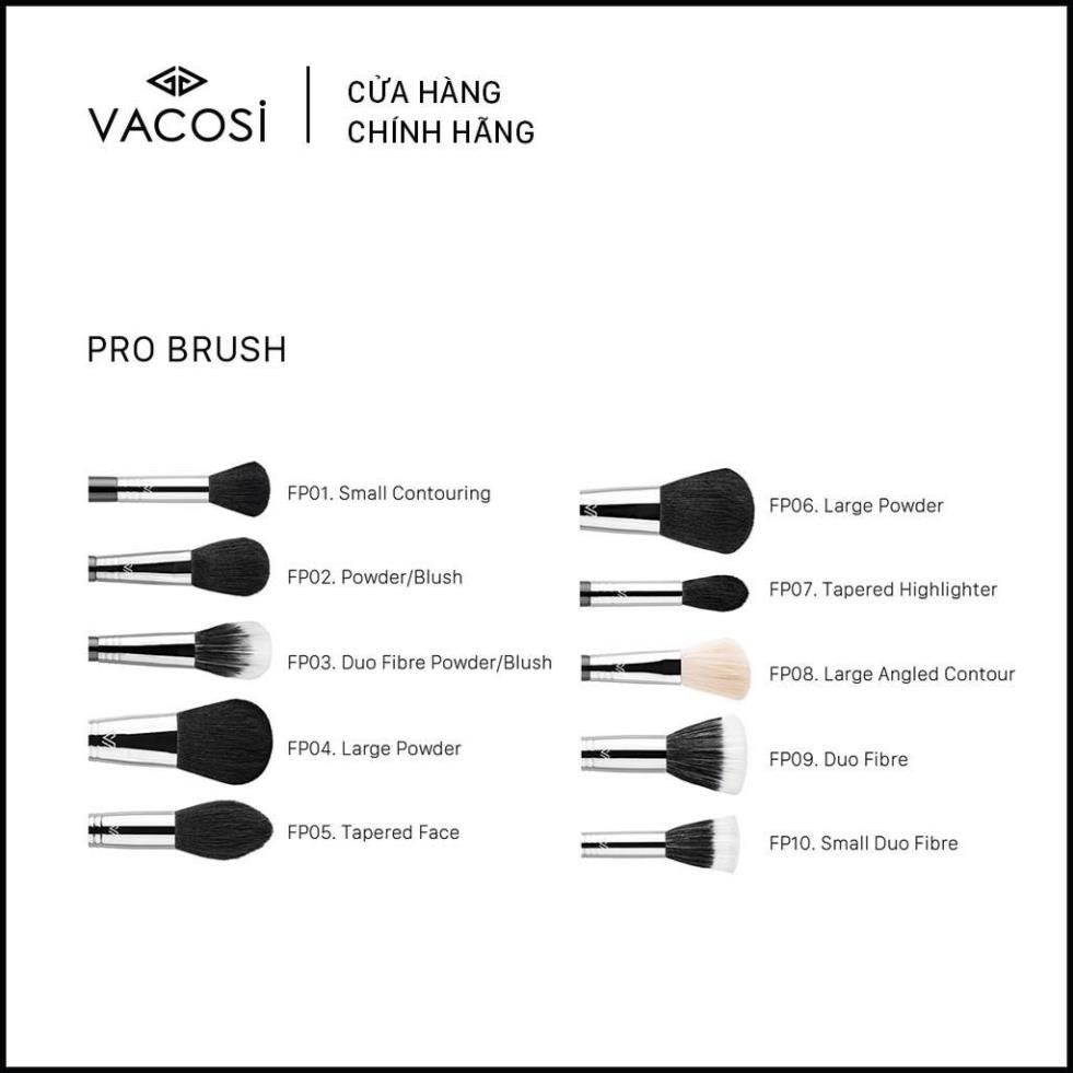 CỌ MÁ HỒNG DẸP PRO VACOSI - FP02
