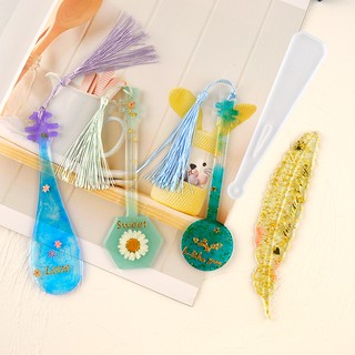 Khuôn silicon làm resin hình bookmark nhiều loại
