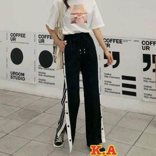 Quần xẻ cúc bấm siêu hít hót