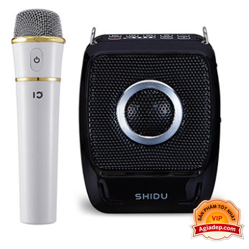 Loa + Mic trợ giảng S92 (Micro to cầm tay) Hàng siêu cấp hoàn hảo (Màu đen) + 2 mic (mic có dây, míc cổ áo)