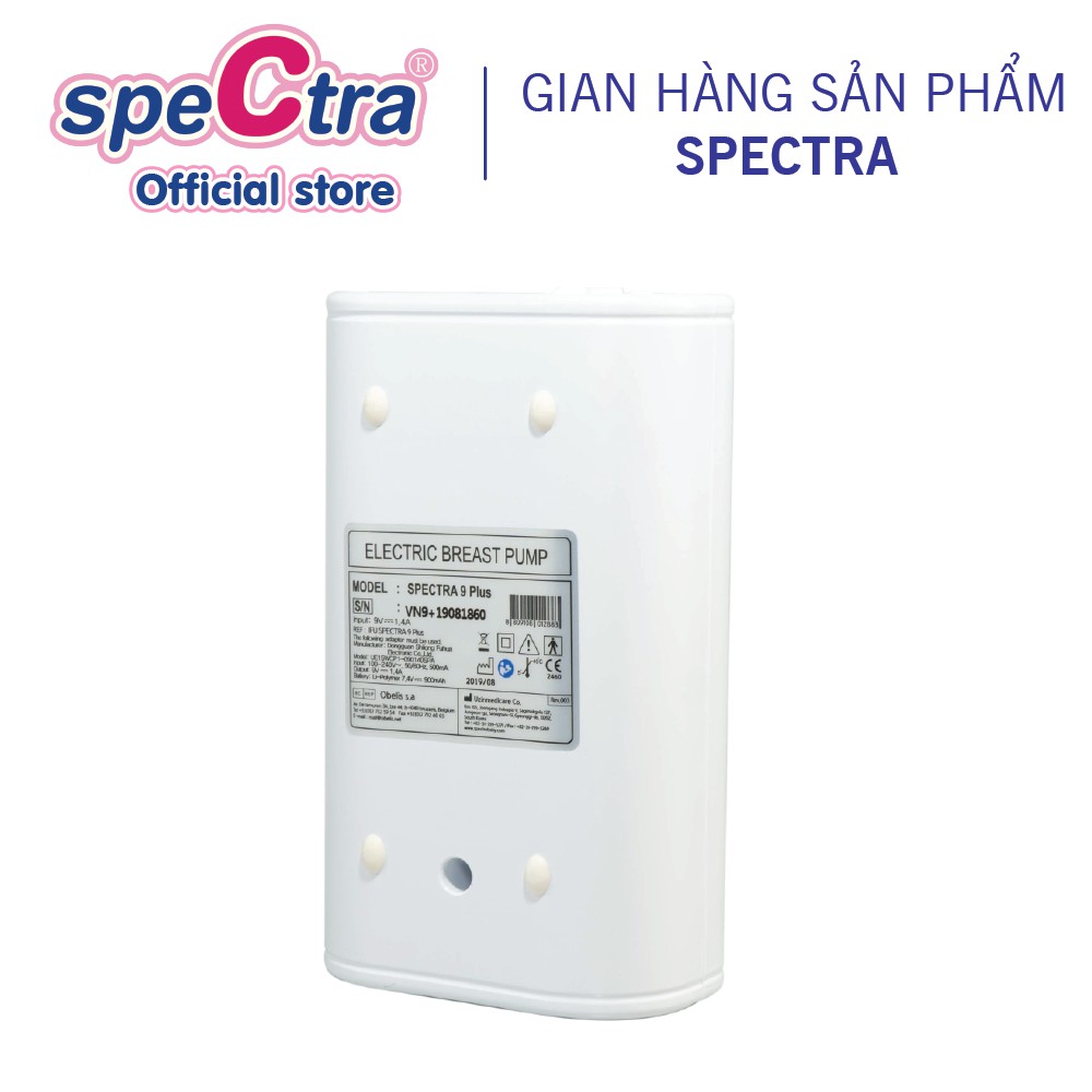Máy Hút Sữa Điện Đôi Spectra 9 Plus Chính Hãng Hàn Quốc (Bảo Hành 24 tháng)