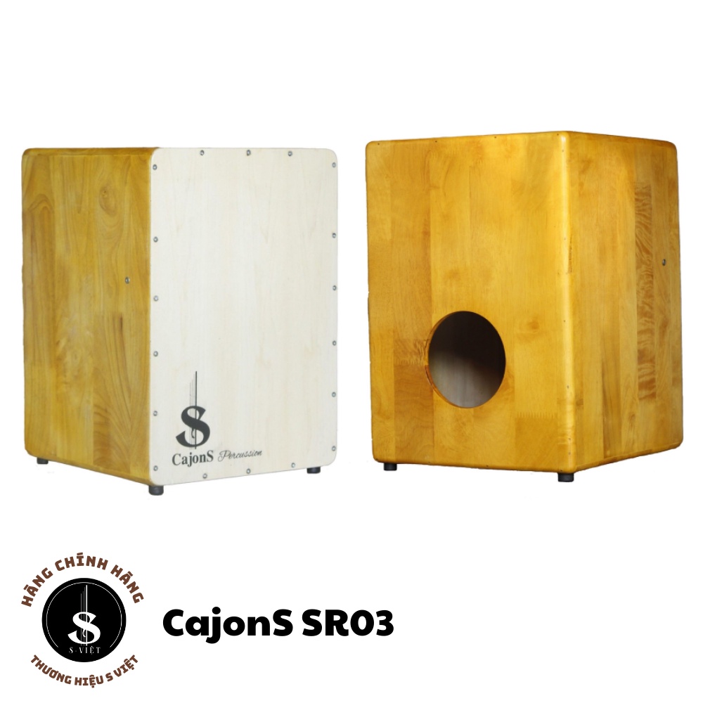 Trống cajon giá rẻ cho học sinh , sinh viên , người mới tập chơi mã SR02, SR03, Sup04