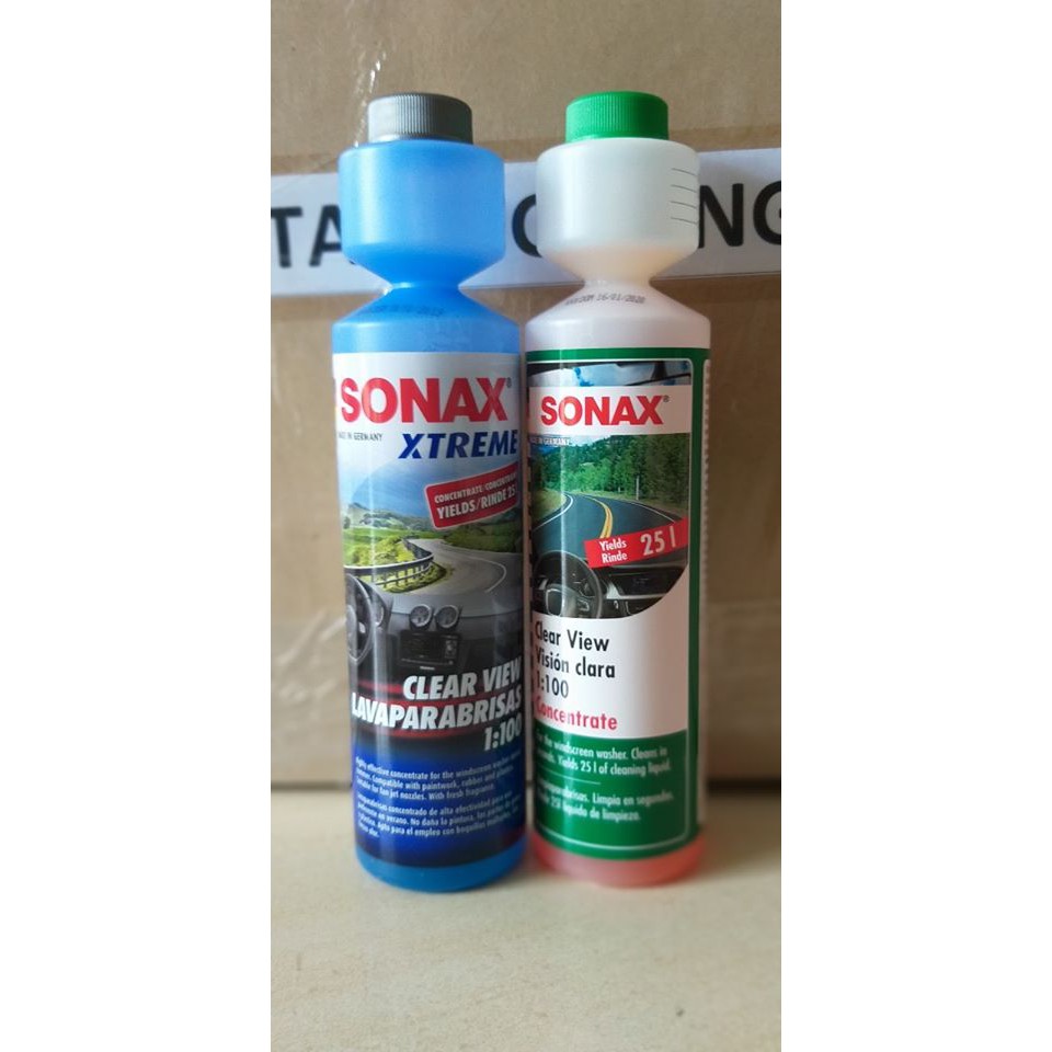 Nước rửa kính xe ô tô cao cấp - SONAX Xtreme ClearView 371141 250ml