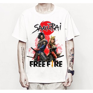 Áo thun in hình Free Fire Samurai Katana SIÊU HOT