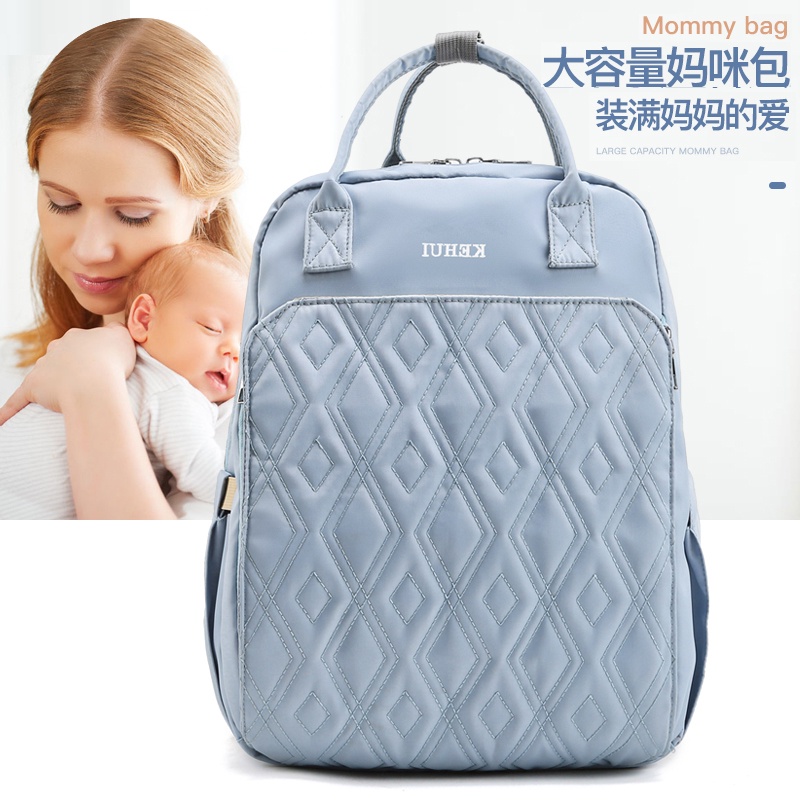 Toys❅Balo Mummy bag 2021 phiên bản mới của Hàn Quốc Túi đựng đồ mẹ và bé đựng đồ lớn đi chơi thời trang Mummy bag