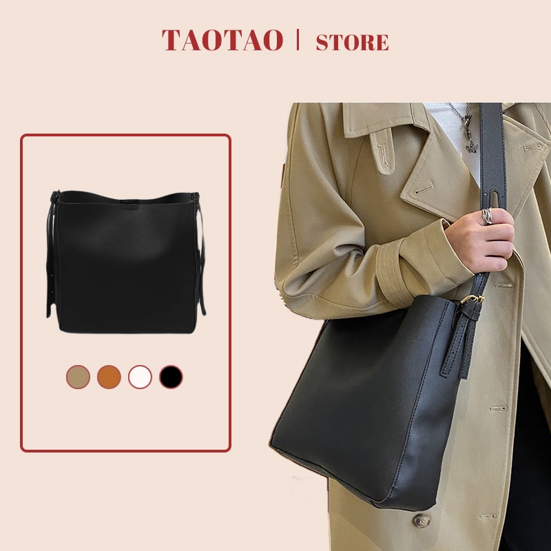 Túi đeo vai bản to form cứng túi xách công sở túi tote da kẹp nách đi chơi đi làm gửi túi đựng mỹ phẩm