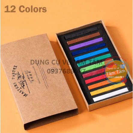 [ TÂM TÂM ]-12 phấn tiên 12 màu maries-