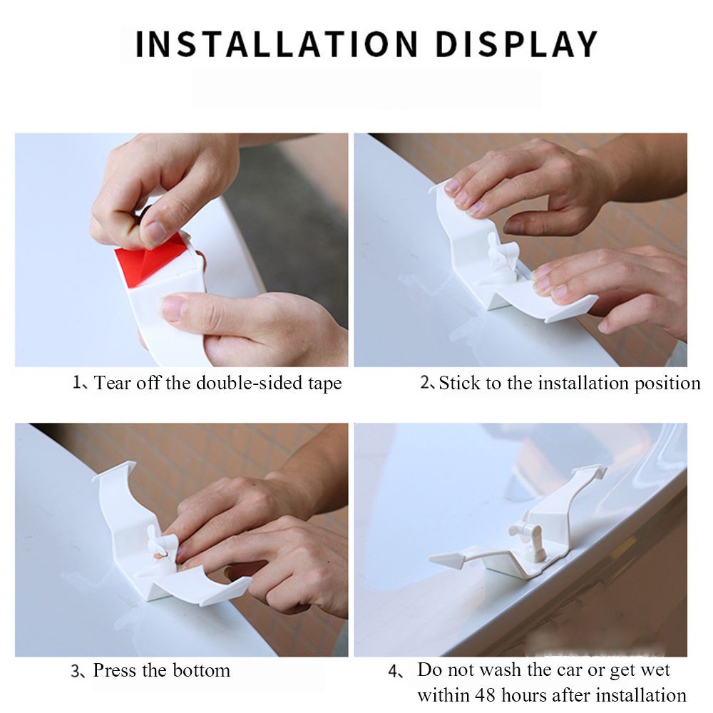 Cánh Quạt Mini Bằng Nhựa PP Gắn Trang Trí Đuôi Xe Hơi