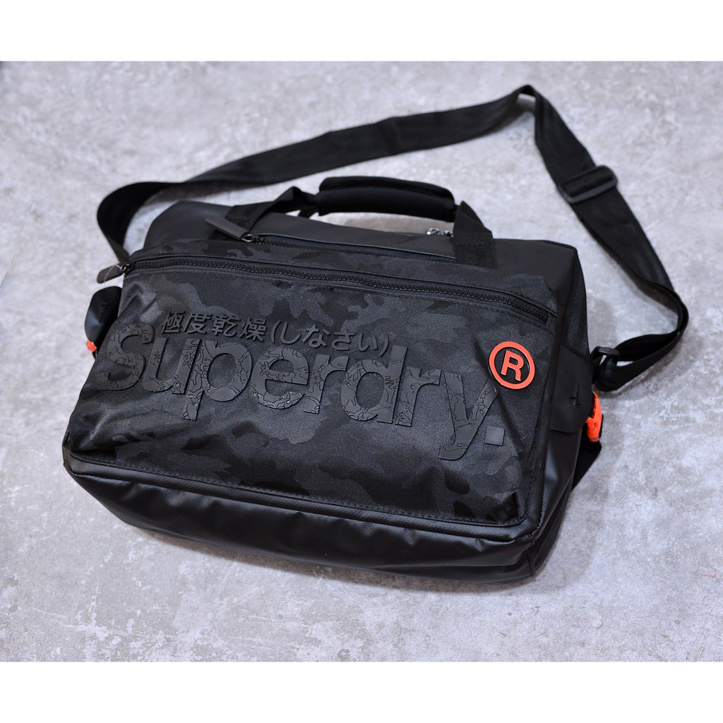 Hình Thật** Cặp đeo chéo cao cấp Superdry Buff Tarp