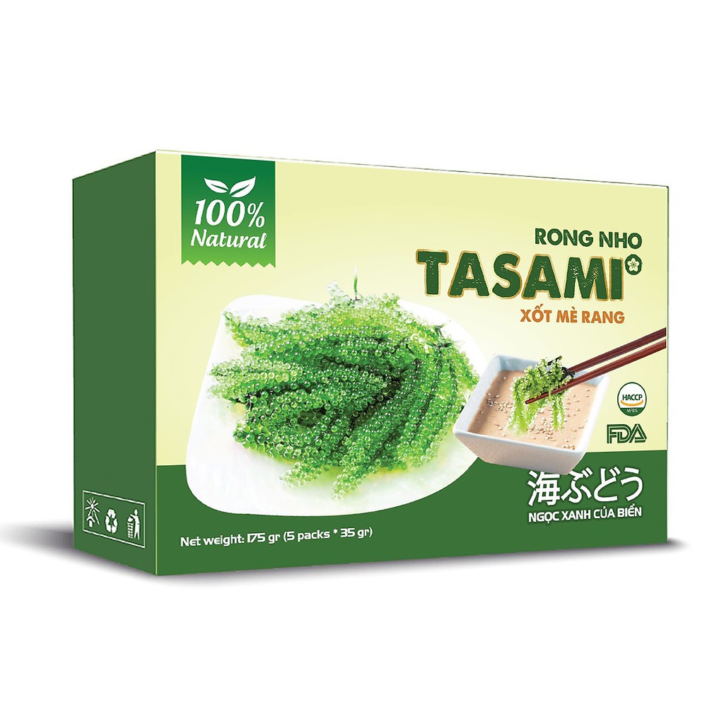 Rong Nho Tasami Kèm Xốt Mè Rang 175g