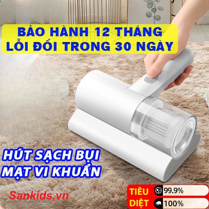 Máy Hút Bụi mini Diệt Khuẩn Bằng Tia UV Công Suất Lớn Cầm Tay, máy Hút Bụi cầm tay Chăn Gối Ga Giường, Sofa