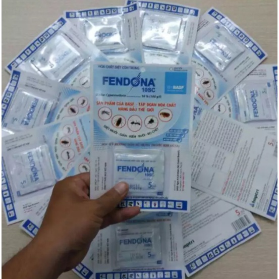 Thuốc diệt muỗi, kiến, gián, ruồi FENDONA 5ml