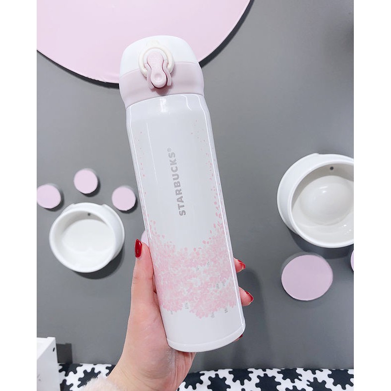 Bình giữ nhiệt STARBUCKS X THERMOS Hoa tử đằng dung tích 500ml