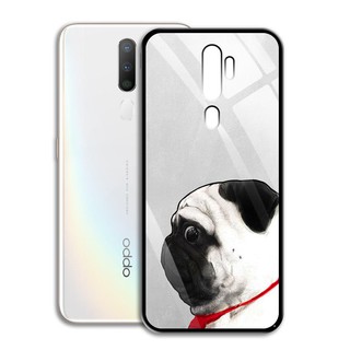 [FREESHIP ĐƠN 50K]  Ốp Lưng Oppo A5 2020 - mặt Kính Cường Lực - 03082 7847 PUG11