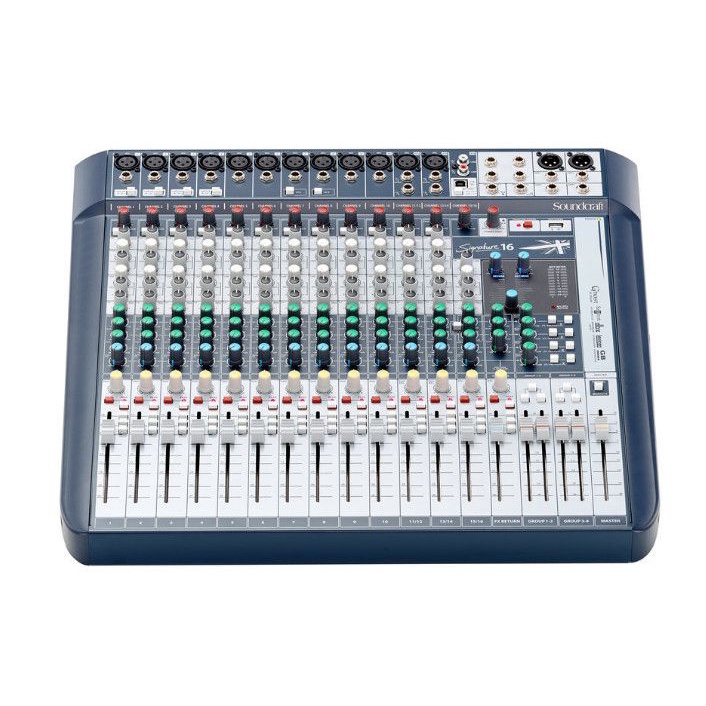 Mixer SOUNDCRAFT Signature 16 - Bàn trộn âm thanh SOUNDCRAFT Signature 16 - TRƯỜNG THỊNH AUDIO SOLUTION