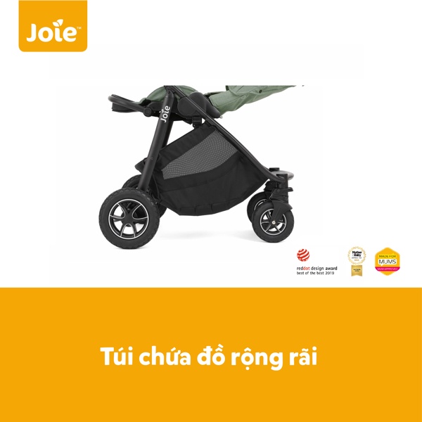 [Mã MKBC13 giảm 80k đơn 1 triệu] Xe đẩy trẻ em Joie Versatrax W / RC &amp; ADPT