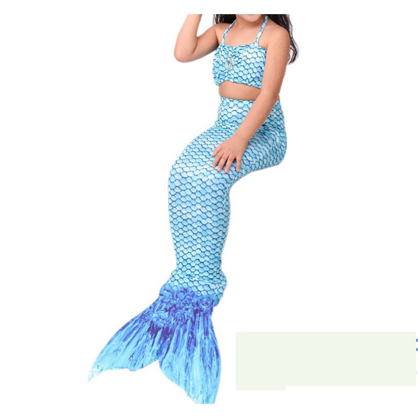 Set đồ bơi hóa trang nàng tiên cá dễ thương cho bé gái | BigBuy360 - bigbuy360.vn