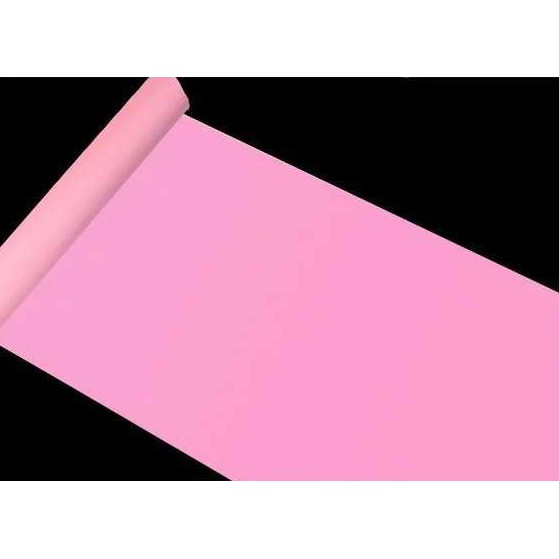 1 mét giấy dán tường một màu hồng sáng - khổ rộng 45cm có keo sẵn