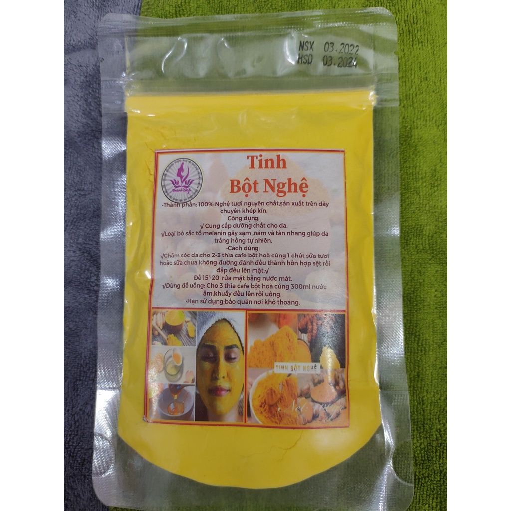 Bột đắp mặt nạ từ thiên nhiên giúp sáng da, mờ thâm và se khít lỗ chân lông