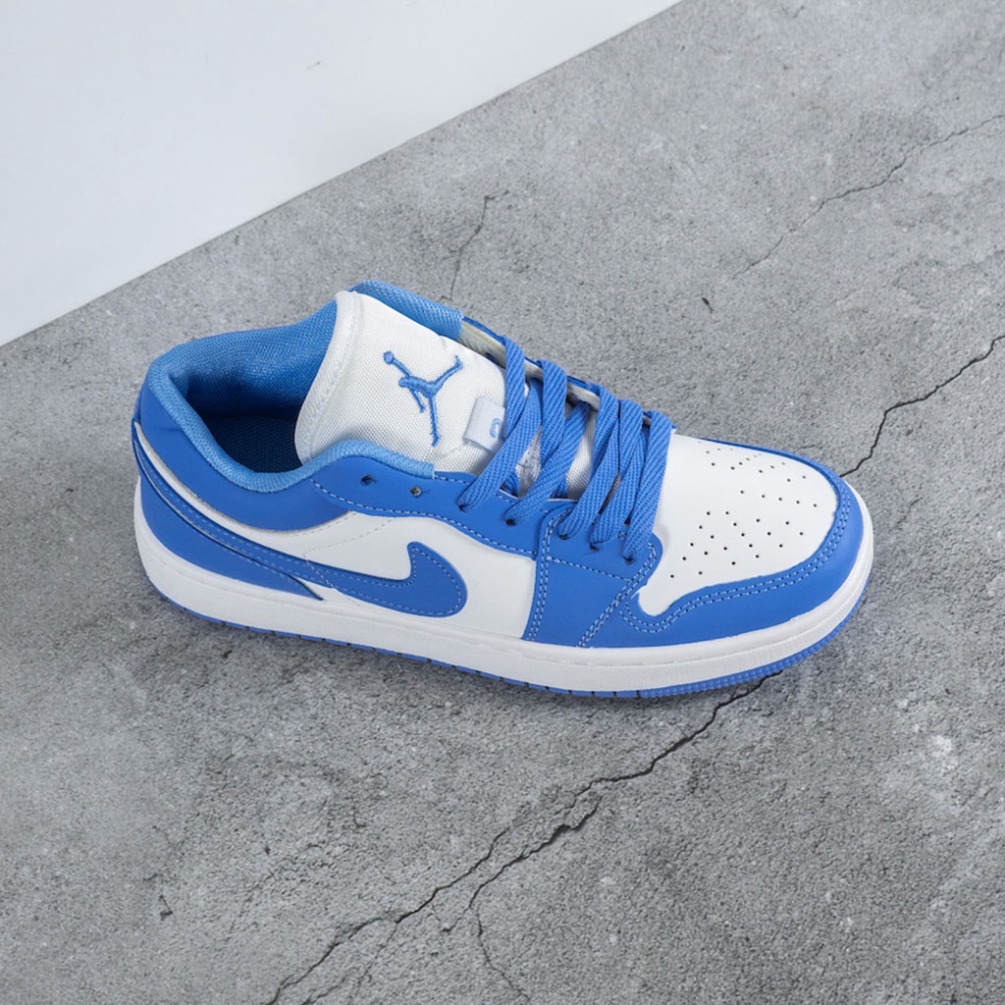 Giày Thể Thao Nam Nữ Cổ Thấp Giày sneakers Jordan JD 1 Low Xanh Dương | BigBuy360 - bigbuy360.vn