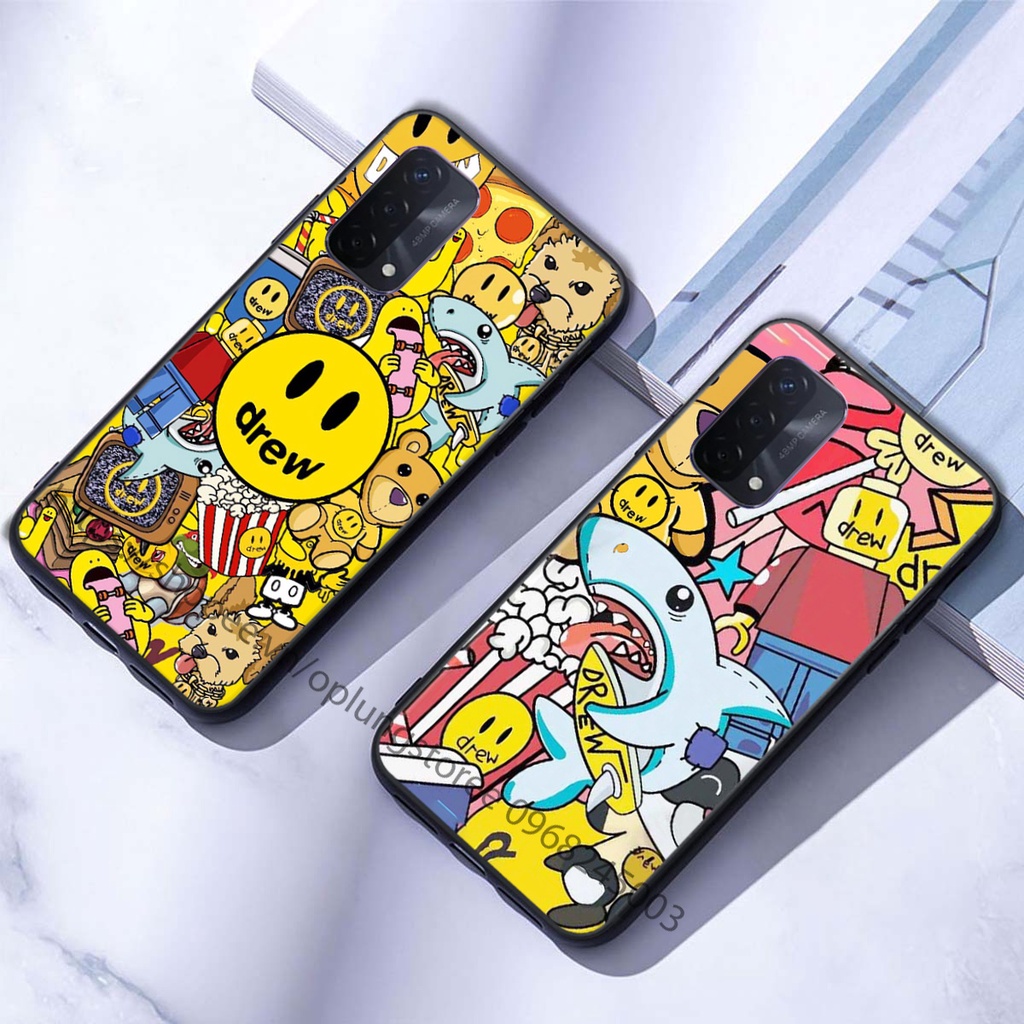 Ốp lưng oppo A55 4G / A55 5G / A74 5G in hình thương hiệu thời trang đa sắc cá tính.