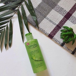 Nước hoa hồng Simple Soothing Facial Toner 200ml - Bon91 Hàng Chuẩn