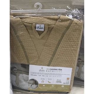 Áo choàng tắm nữ cao cấp khách sạn, spa 100% cotton- A13