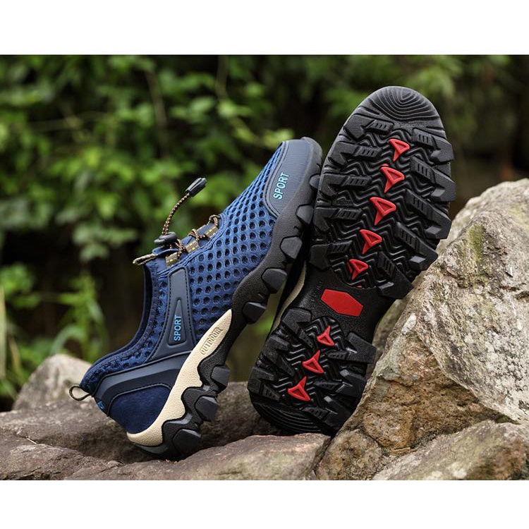 Giày trekking, leo núi, đi rừng ,lội suối, câu cá, tắm biển