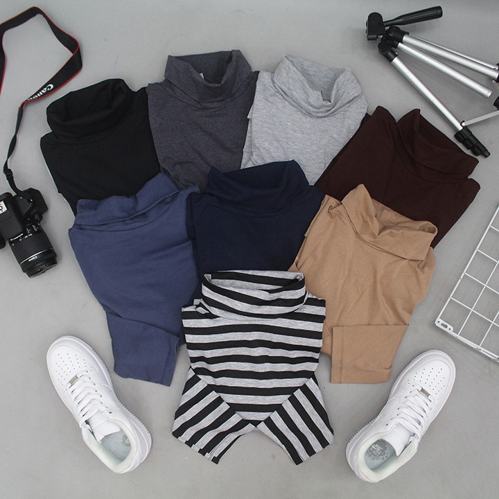 Áo Cổ Lọ Nam KING Cổ Cao Giữ Nhiệt, Tay Dài ( T13 ) | BigBuy360 - bigbuy360.vn