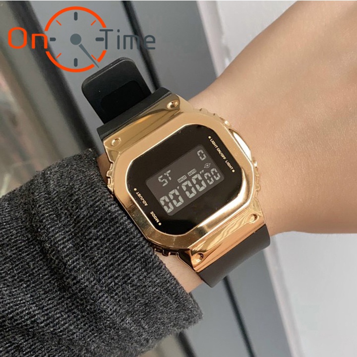 Đồng hồ nam thể thao vỏ thép sang trọng trẻ trung OneTime, casio GM S5600 cực đẹp | BigBuy360 - bigbuy360.vn