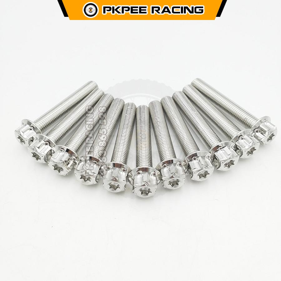 Ốc Inox 304 10li23, 10li40, 10li60 Gắn Pát Heo Dầu Xe Máy Yamaha, Treo Pô Vario,SH, AB, Vario 2018/SHVN/SH 300i - PKPEE