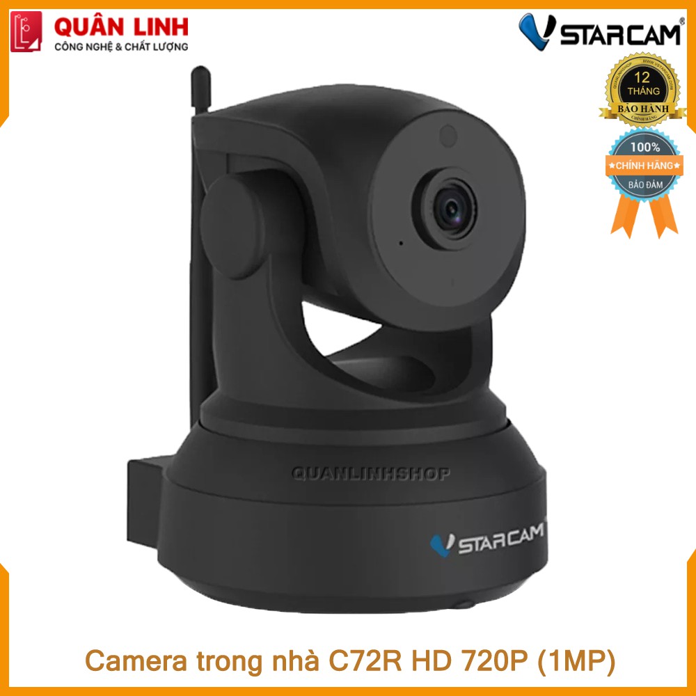 Camera giám sát Wifi IP hồng ngoại ban đêm Vstarcam C72R HD 720P (1MP)