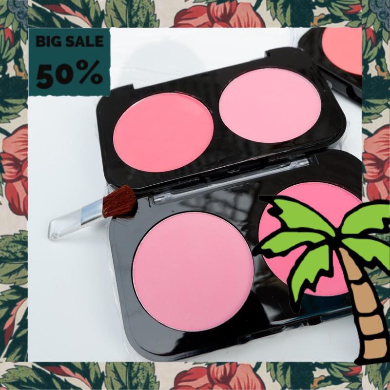 Hộp 2 ô Phấn má Hồng Lameila nội địa sỉ rẻ mềm mịn chuẩn màu lâu trôi sỉ rẻ matte blush | BigBuy360 - bigbuy360.vn