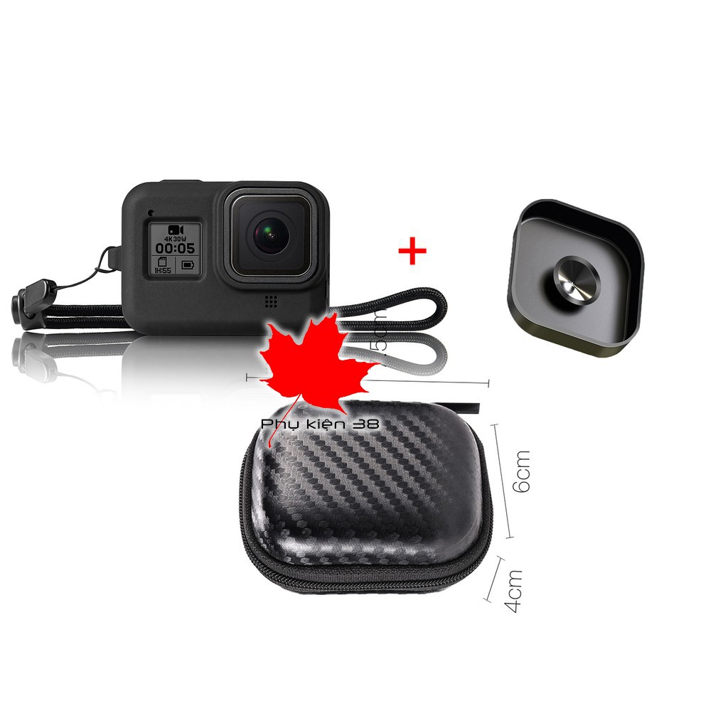 [ GOPRO HERO 8 ] Vỏ silicon cho gopro hero 8 Black | BigBuy360 - bigbuy360.vn