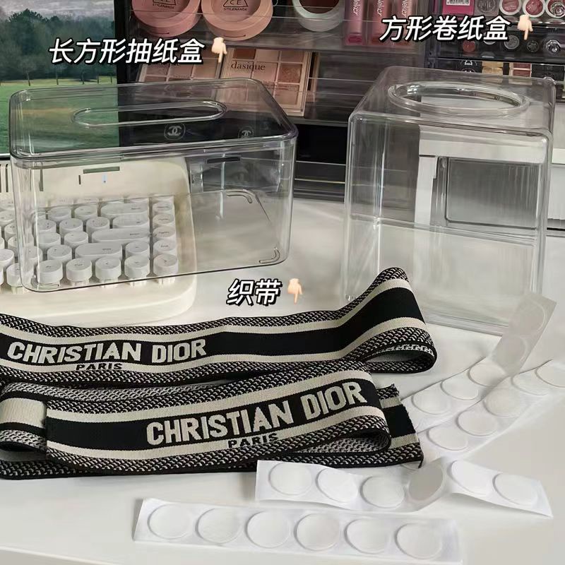 A - LIFE  Hộp Đựng Khăn Giấy Bằng Acrylic Tiện Dụng